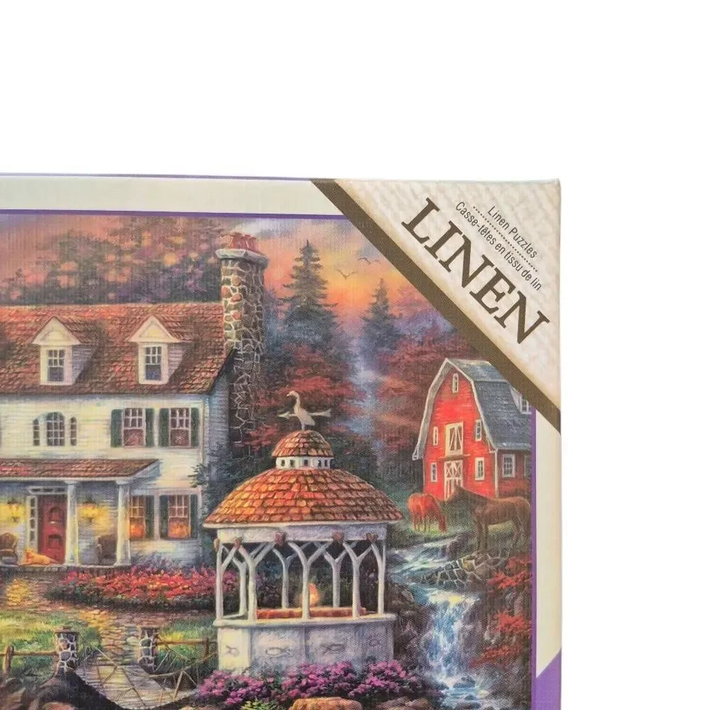 Masterpieces New Linen Chuck Pinson 1000 Pc Jigsaw Puzzles ABOVE THE FRAY
